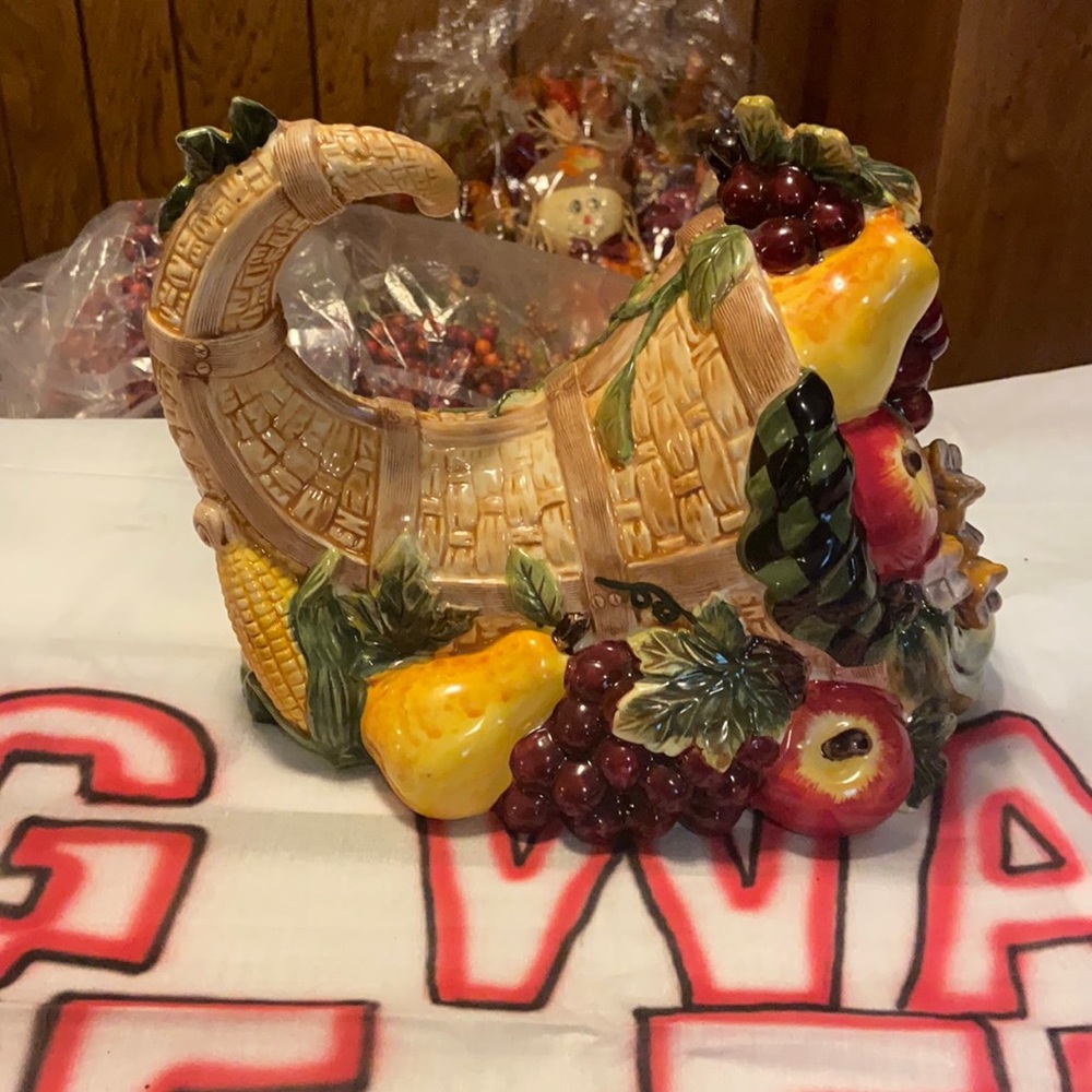 ceramic cornucopia
